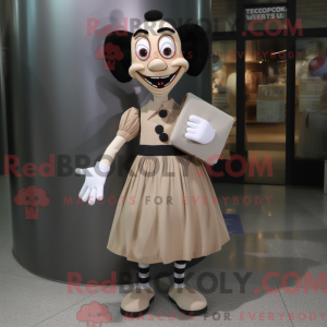 Postava maskota Tan Mime...