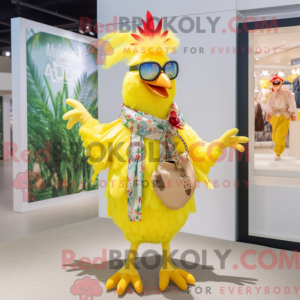 Personaggio mascotte gallo...