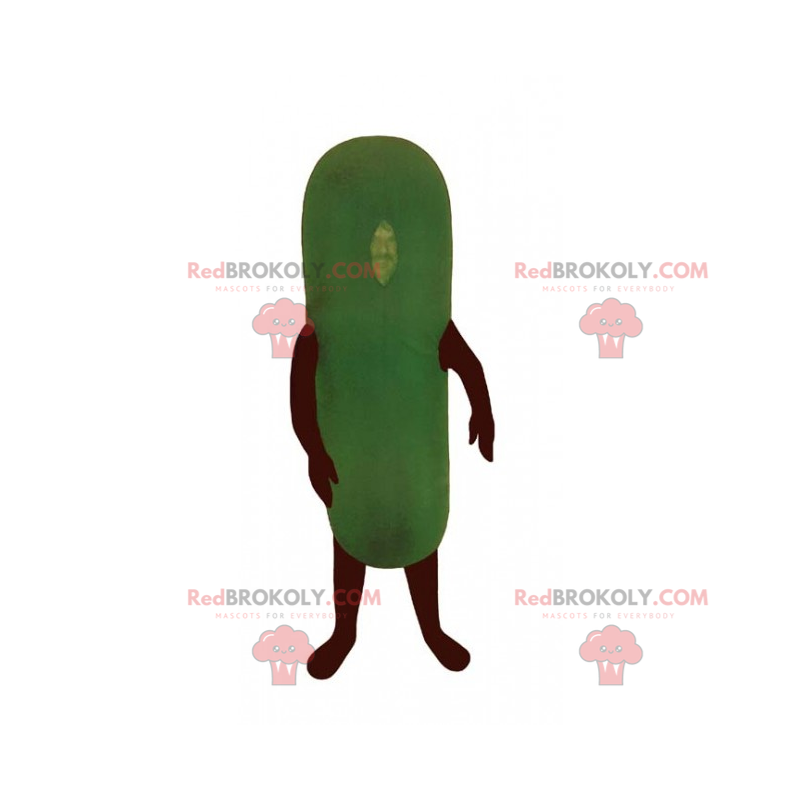 Mascotte de cornichon - Redbrokoly.com