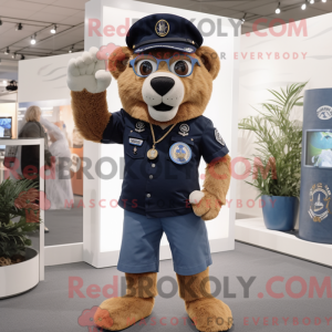 Navy Tamer Lion maskot...