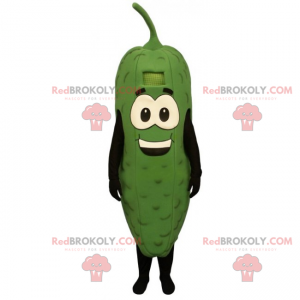 Pickle mascot with big eyes - Redbrokoly.com