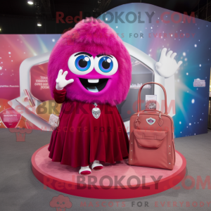 Magenta forlovelsesring...