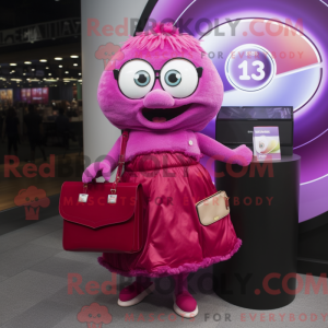 Magenta forlovelsesring...