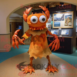 Rust Crab mascottekostuum...