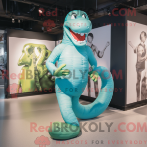 Cyan Anaconda máscara de...