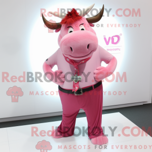 Disfraz de mascota Pink...