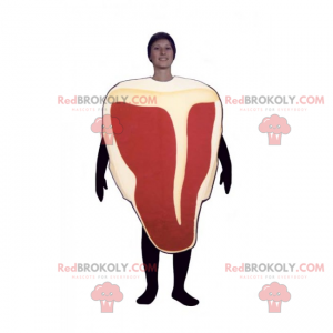 Mascotte de cote de bœuf - Redbrokoly.com