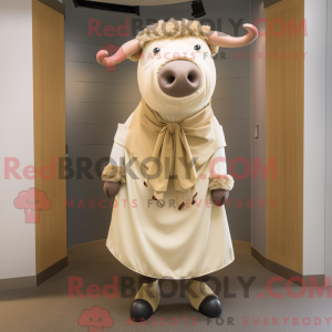Costume de mascotte de bœuf...