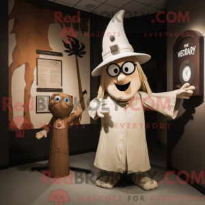 Postava maskota Tan Witch S...
