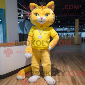 Costume mascotte de chat...