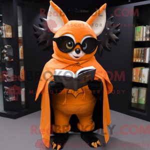 Postava maskota Orange Bat...