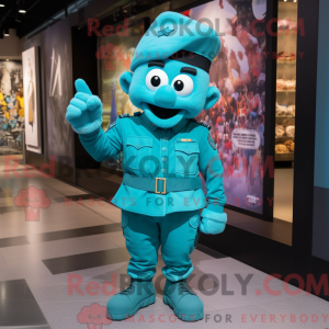 Turkis Army Soldier maskot...