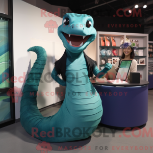 Disfraz de mascota Teal...
