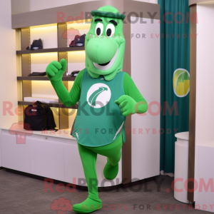Postava maskota Green...