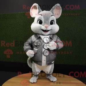Uma figura de máscara de...