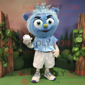 Golfball-maskotdraktfigure...