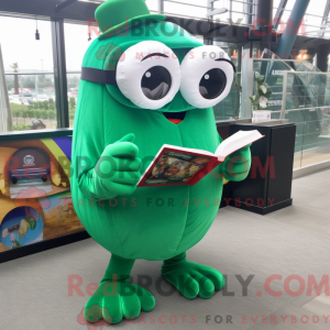 Green Oyster maskot...