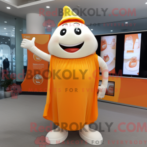 Postava maskota Orange...