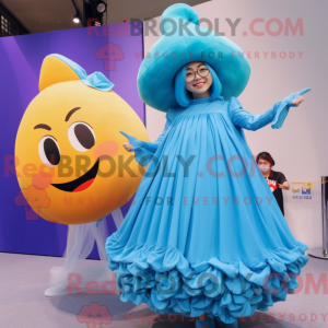 Cyan Ramen maskot kostume...