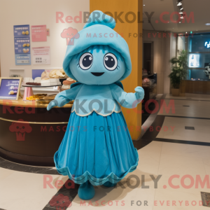 Cyan Ramen maskot kostume...
