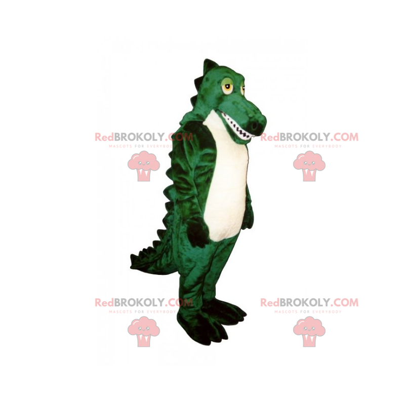 Mascota de cocodrilo de vientre blanco - Redbrokoly.com Mascota de cocodrilo de vientre blanco - Redbrokoly.com