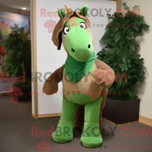 Maskottchenkostüm Grüne...