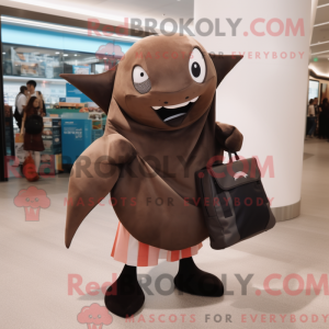 Costume mascotte de raie...