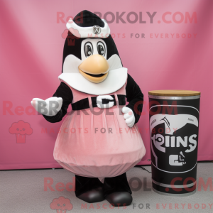 Pink Guinness maskot...