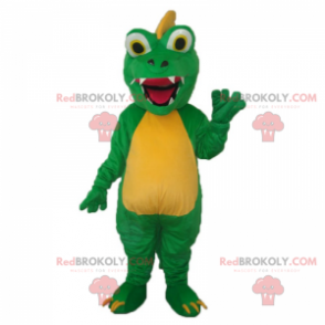 Mascotte coccodrillo dagli occhi grandi - Redbrokoly.com