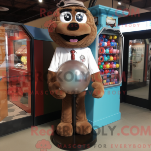 Brown Gumball Machine...