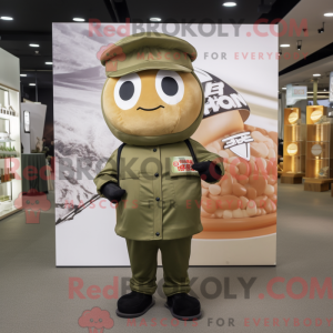Costume de mascotte d Olive...