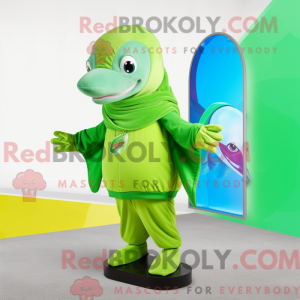 Lime Green Dolphin...