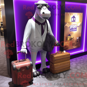 Lilla Camel maskot kostume...