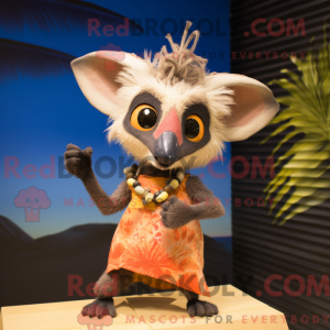 Tan Aye-Aye máscara de...