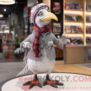Sølvfasan maskot kostume...