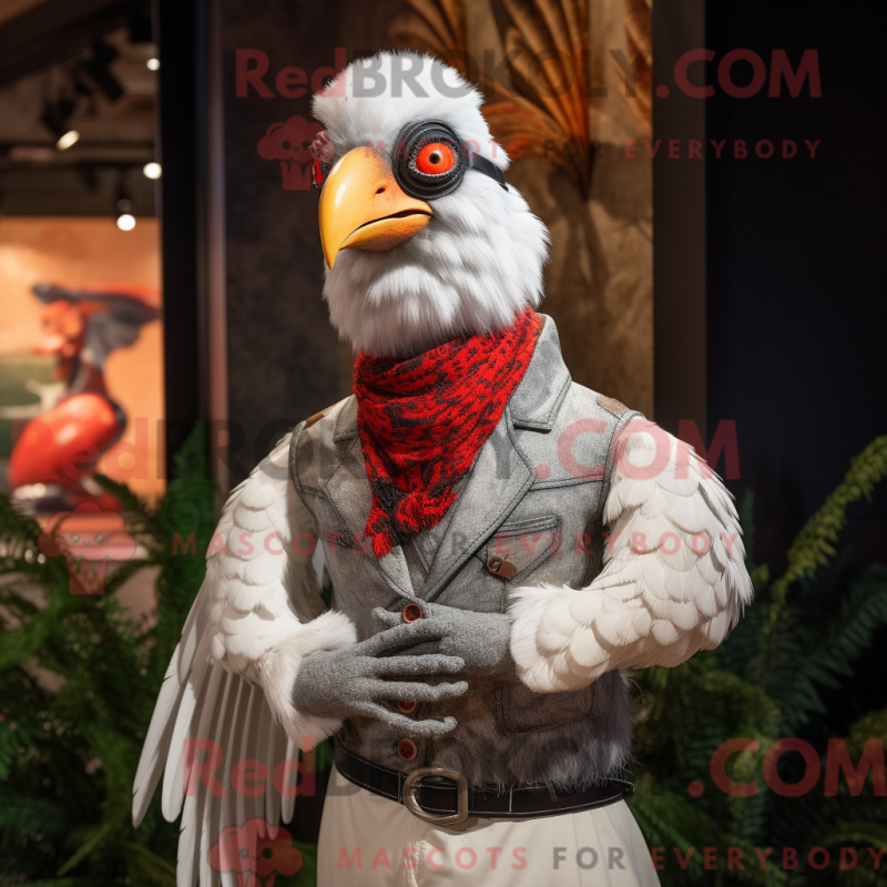 Figura de máscara de máscara de sol com vestido e vestido - Mascotes faisão - REBROKO_250175 - RedBrokoly.com