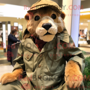 Costume mascotte d Olive...