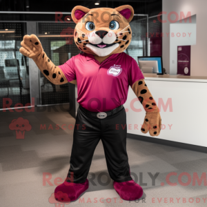 Disfraz de mascota Magenta...