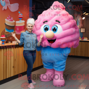 Disfraz de mascota Pink...
