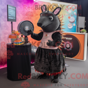 Costume mascotte de tatou...