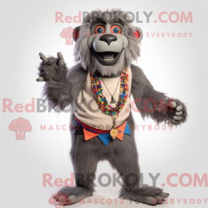 Costume mascotte de babouin...