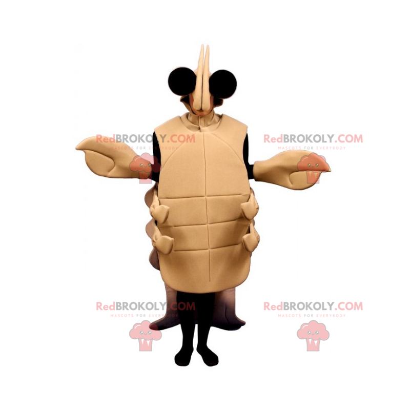 Crustacean mascot - Redbrokoly.com