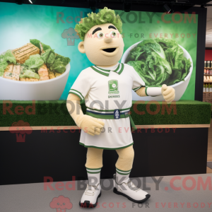 Caesar Salat maskot kostume...