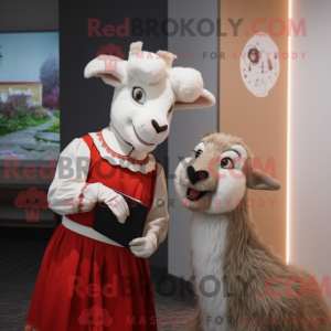 Postavička v kostýmu kozího...