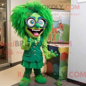 Groene boze clown...