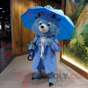 Blue Hedgehog mascot...