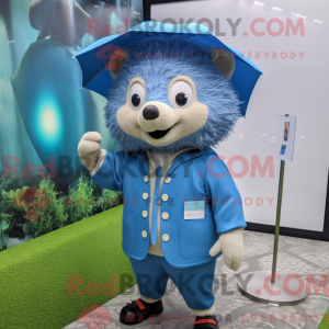 Blue Hedgehog mascot...
