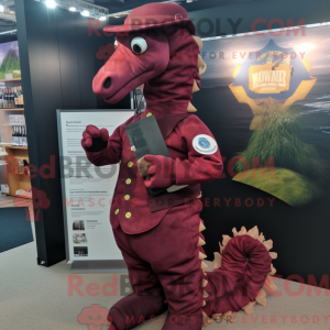 Disfraz de mascota Maroon...