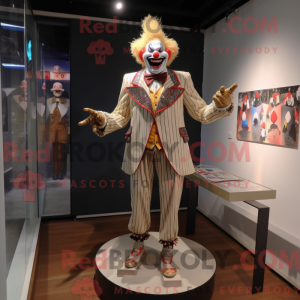 Beige boze clown...