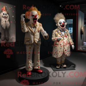 Beige boze clown...